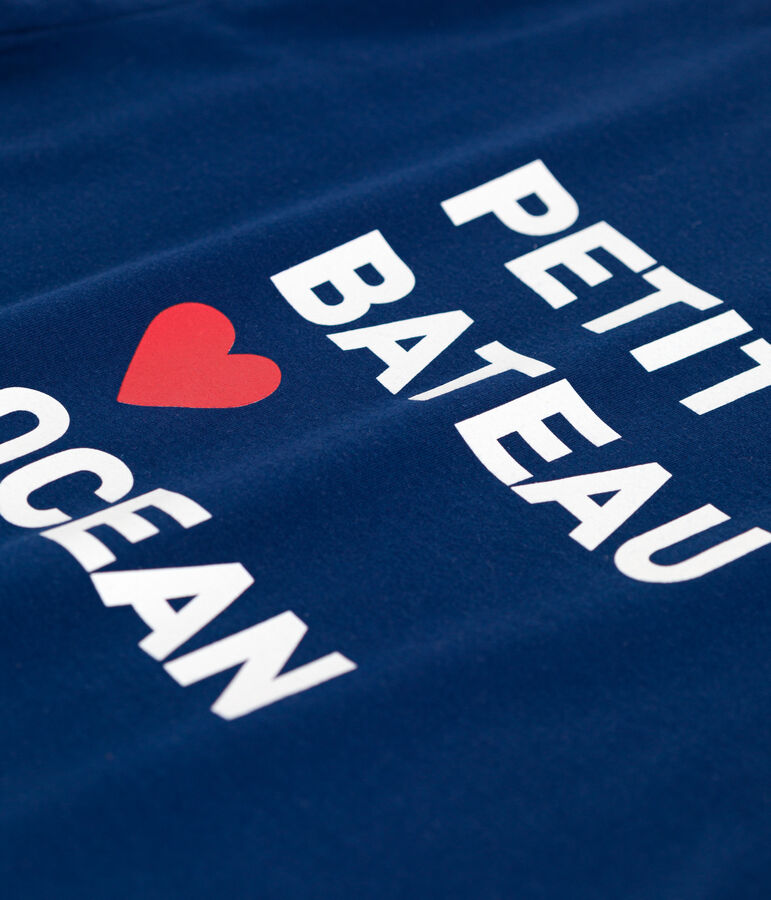 Women's Boxy cotton T-Shirt blue