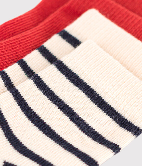 Babies' Stripy Cotton Socks - 2-Pack variante 1