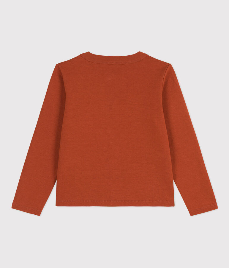 Girls' Cotton Cardigan brown