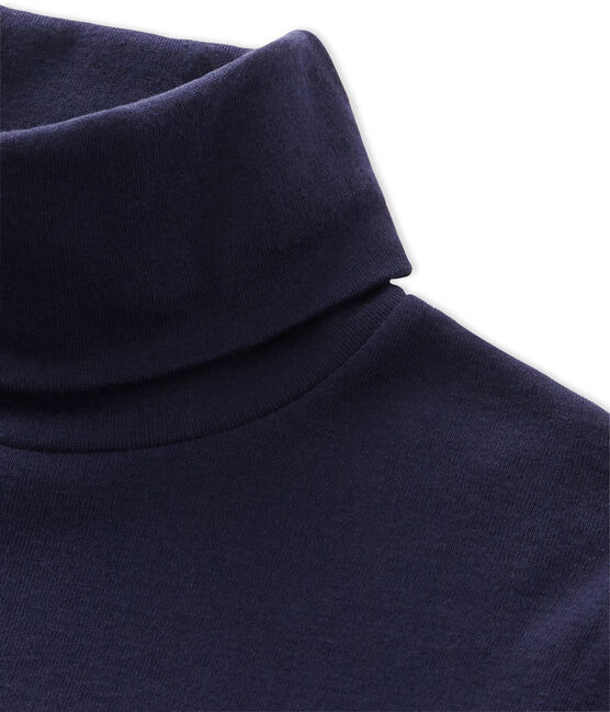 Women's undersweater in light cotton Soir blue