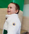 Baby sherpa coat MILK /MULTICO