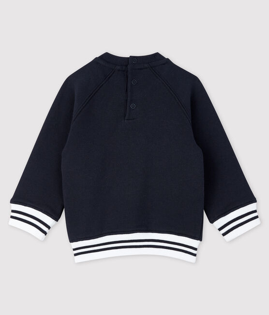 Baby boy's print sweatshirt SMOKING blue