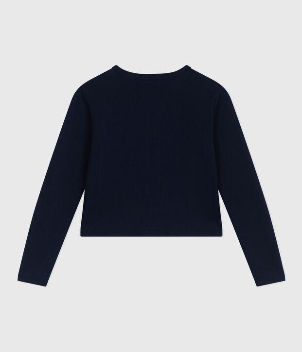 Women's plain cotton cardigan SMOKING