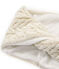 Child's wool blend snood COQUILLE beige/DORE yellow