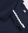 Tee-shirt manches longues en coton enfant fille SMOKING blue