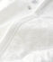 Babies' Long Jumpsuit in Quilted Tube Knit MARSHMALLOW white
