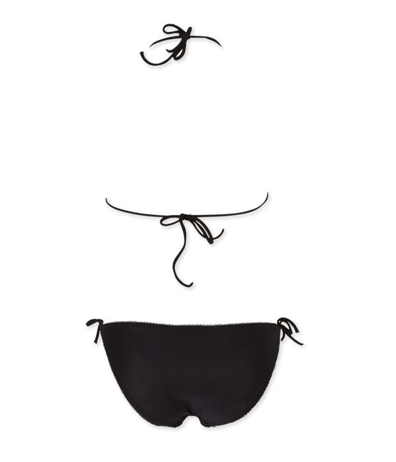 Women's two-piece swimsuit Noir black