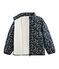 Girls' 3-in-1 Down Coat SMOKING blue/MULTICO white