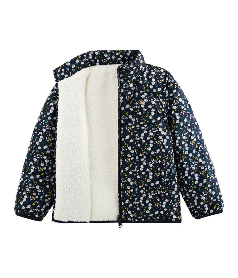 Girls' 3-in-1 Down Coat blue/multicolor