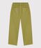 Children's cotton trousers green