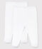 Babies' White Organic Cotton Trousers with Feet - 2-Pack ECUME white