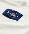 Baby boy's plain T-shirt MARSHMALLOW white