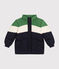 Boys' puffer jacket SMOKING blue/MULTICO white