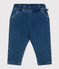 Babies' Denim Jeans BLEU DELAVE blue