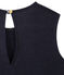 Women's linen sleeveless top SMOKING blue