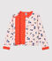 Girls' Tube Knit Cardigan MARSHMALLOW white/MULTICO white