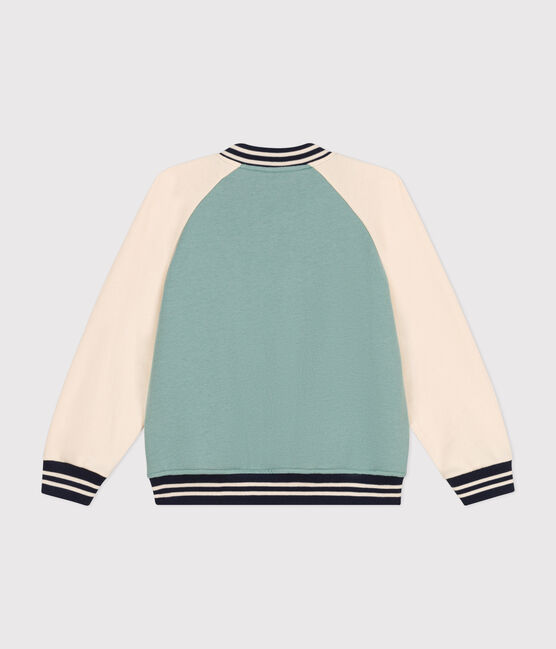 Boys' fleece baseball jacket PAUL /AVALANCHE