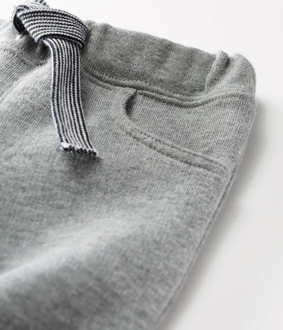 Baby Boys' Warm Fleece Trousers SUBWAY CHINE grey