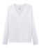 Women's Long-Sleeved Sea Island Cotton T-Shirt ECUME white
