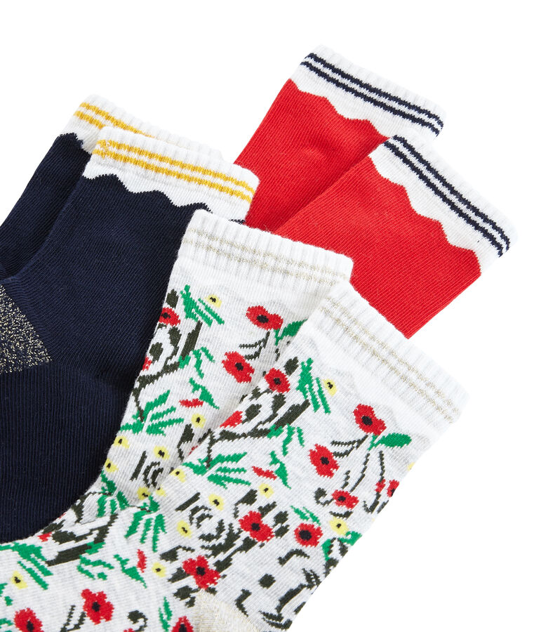 Girls' Socks - 3-Piece Set multicolor