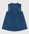 Babies' Eco-Friendly Denim Dress BLEU DELAVE blue