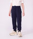 Children's plain cotton jogging bottoms