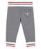 Baby Tube Knit Trousers SMOKING blue/MULTICO CN white