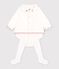 Babies' gift box with a blouse, bloomers and tights multicolor
