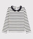 Girls' Long-Sleeved Cotton T-Shirt