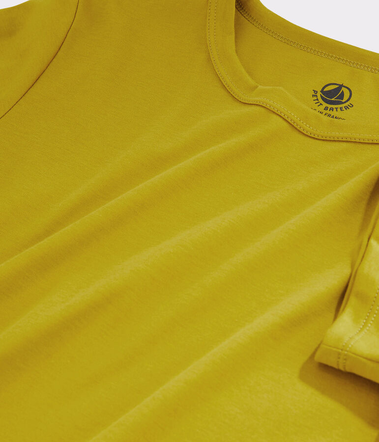 Women's Sea Island cotton T-shirt BAMBOO green