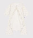 Babies' footless cotton bodyjama