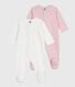 Pack of babies' printed cotton pyjama suits