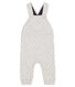 Baby Boys' Long Quilted Tube-Knit Dungarees