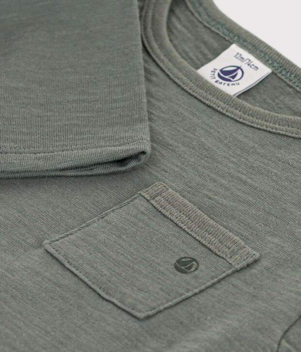 Babies' Long-Sleeved Slub Jersey T-Shirt THUYA