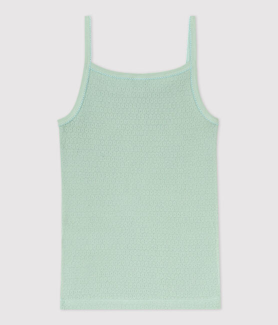 Women's Iconic Cotton Strappy Top HERBIER green