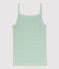 Women's Iconic Cotton Strappy Top HERBIER green