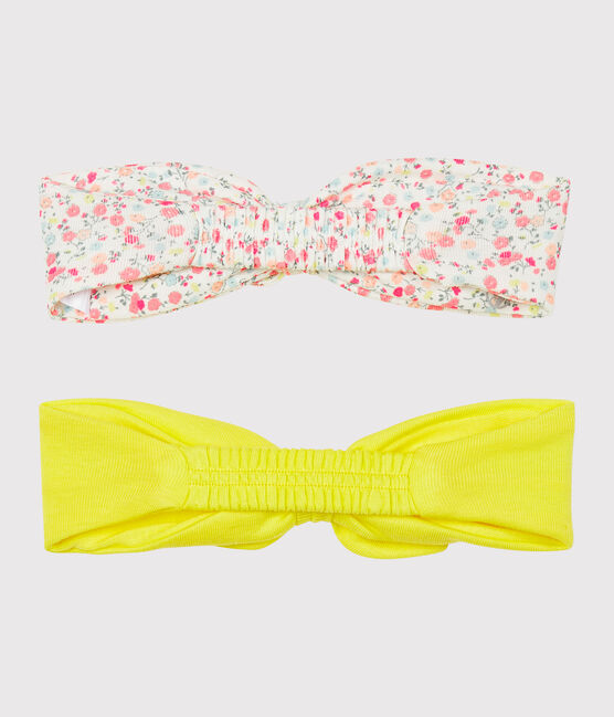 Baby Girls' Plain and Print Headbands - 2-Pack variante 1
