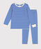 Babies' stripy tube knit pyjamas PERSE /AVALANCHE