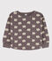 Unisex Printed Fleece Sweatshirt BONGRIS /MULTICO