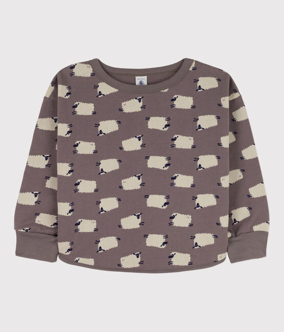 Unisex Printed Fleece Sweatshirt BONGRIS /MULTICO