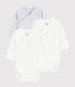 Babies' Long-Sleeved Bodysuit - 3-Piece Set
