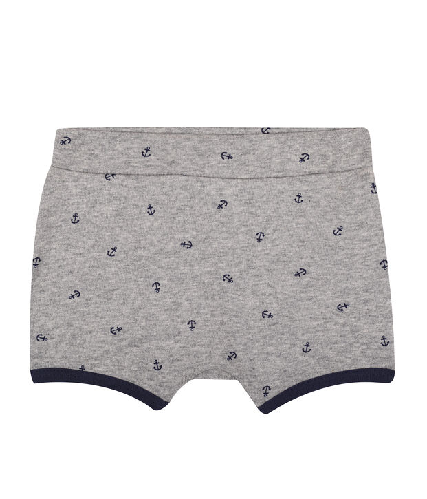 Baby boys' printed Shorts grey/blue