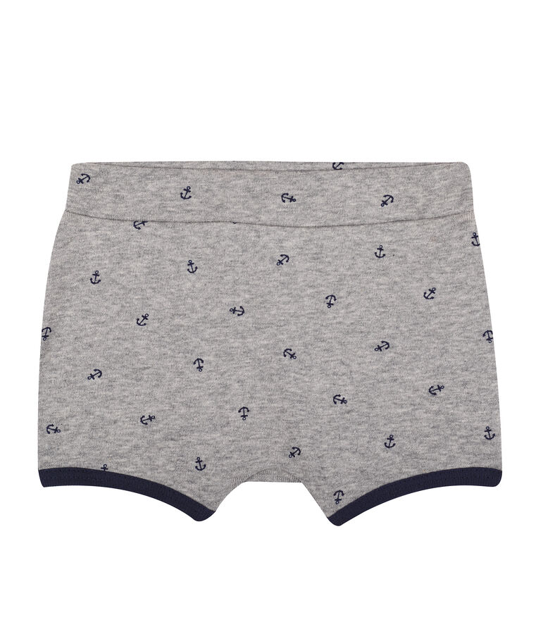 Baby boys' printed Shorts grey/blue