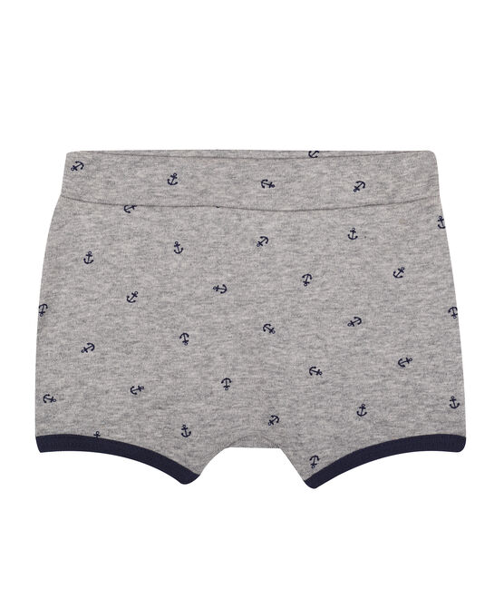 Baby boys' printed Shorts SUBWAY grey/SMOKING blue