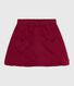 Children's plain cotton skirt