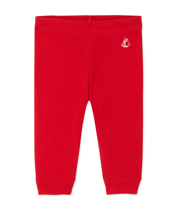 Baby girls' leggings red