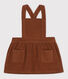 Babies' Large Corduroy Velour Dress