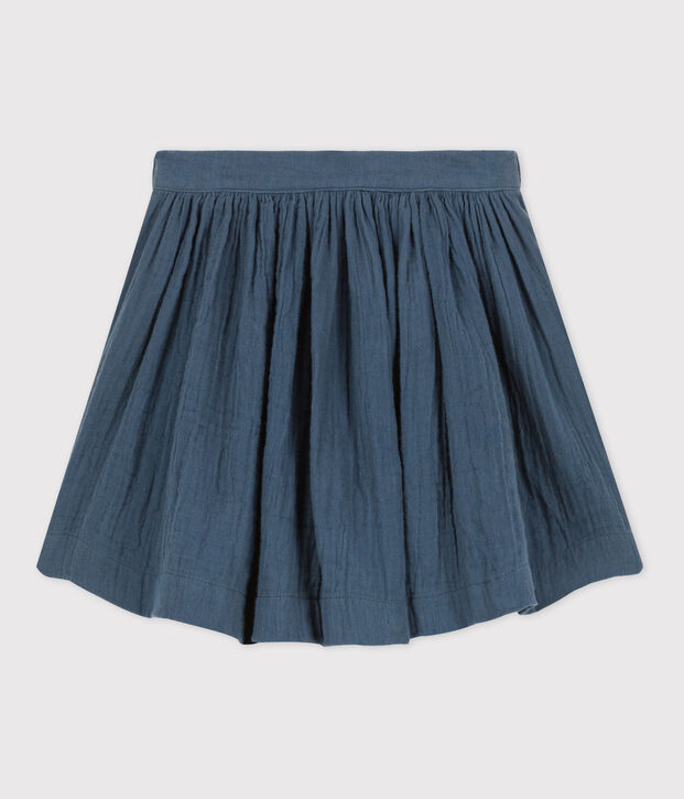 Girls' Cotton Gauze Skirt grey