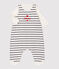 Babies' Sailor Striped Organic Cotton Clothing - 2-Pack white/blue