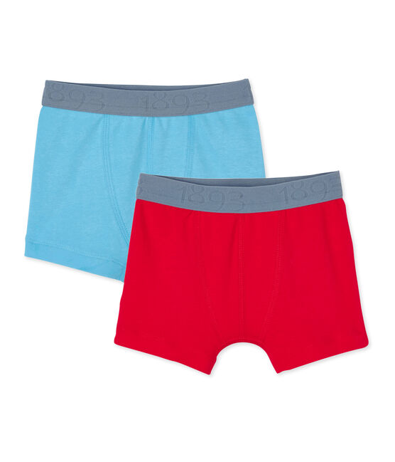 Pack of 2 boy's boxers . set